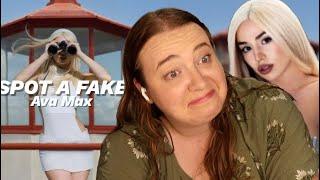 i'm *torn* about SPOT A FAKE | Ava Max Song Reaction