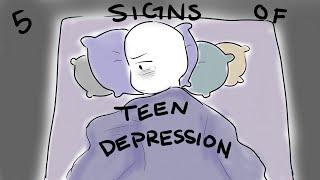 5 Signs of Teenage Depression