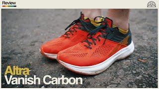 Altra's new carbon plated beast - ALTRA VANISH CARBON // Ginger Runner Review