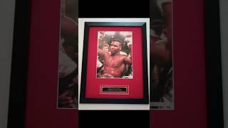 Signed Mike Tyson Display Custom Framed Autograph Boxing Magazine - Trading Frames