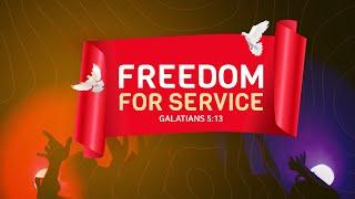 SUNDAY WORSHIP SERVICE -  FOURSQUARE VGC - FREEDOM FOR SERVICE - AUGUST 4, 2024