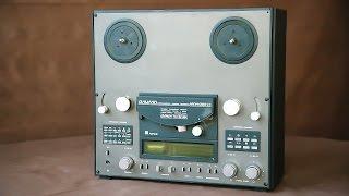 "Olimp MPK-005с-1" reel-to-Reel tape recorder set top box USSR 1989