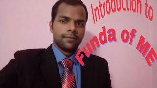 funda of mechanical engineering - Introduction , Objective & Scope