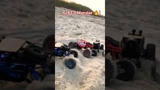 4x4 | 3 Monster Car  | #4x4 #monster #automobile #trending #song #rccar #shortsfeed #shorts #rcb