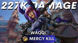 227K Dmg Mercy Kill Tyra Waqqi (Diamond 1) Paladins Competitive Gameplay