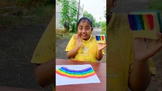 Right ️ way to Draw Rainbow  tom&Jerry  Diyaishwarya #shorts #viralvideo