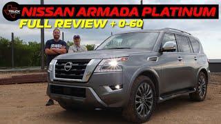 Nissan Armada Platinum Is The BEST BIG V8 SUV - Full Review + 0-60