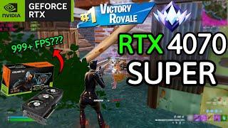 NEW RTX 4070 SUPER Fortnite | i5 13600KF + RTX 4070 SUPER | Performance Mode | Solo Ranked | Unreal