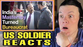 India’s MASTER SPY Turned Bureaucrat!!! (US Soldier Reacts) -Brut India