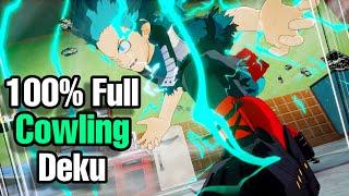 100% FULL Cowling Deku Is KINDA Overpowered! My Hero One's Justice 2