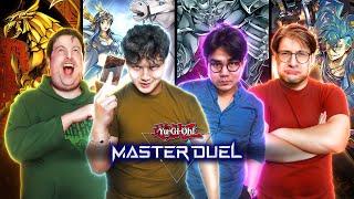 3 PROS, 1 NOOB vs F-TIER  YU-GI-OH! SELECTION PACKS |  Master Madness #2