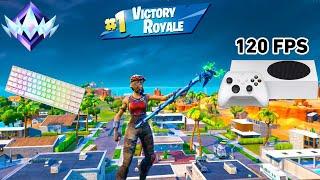 Fortnite Unreal Ranked Reload on Xbox Series S | Keyboard & Mouse Gameplay | 120 FPS