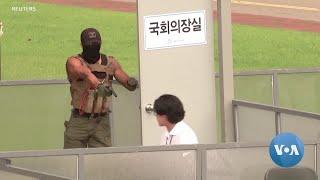 South Korean Citizens Join Civil Defense Drills Against North Korean Threats | VOANews