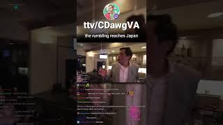 CDawgVA |  the rumbling reaches Japan, Just Chatting #short