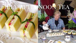 Afternoon Tea for a HOT Summer Day | Recipes | Flowers | Setting the Table