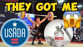 Olympic Weightlifter TESTED by USADA after Snatch PR!