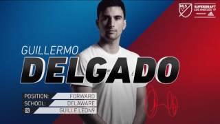 Watch: Guillermo Delgado's SuperDraft selection