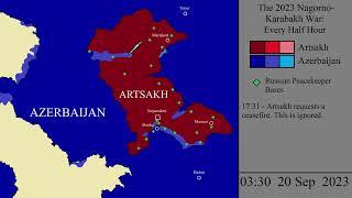 The 2023 Nagorno-Karabakh War: Every Half Hour