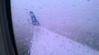 Hail Storm At Omaha Airport.