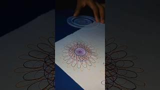 arting spirograph design  #spirograph #spirography #asmr #2024#spirographshr #arting