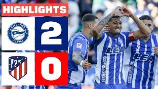 DEPORTIVO ALAVÉS 2 - 0 ATLÉTICO DE MADRID | HIGHLIGHTS LALIGA EA SPORTS