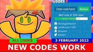 *NEW UPDATE CODES* [Pizza Plaza UPDATE] Unboxing Simulator ROBLOX | ALL CODES | 03/02/ 2024