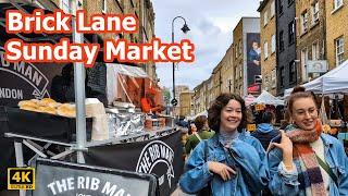 BRICK LANE MARKET London 4K