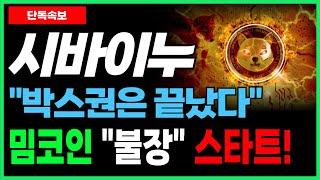 [시바이누 코인 전망] 박스권 횡보 끝났다! “17,000% 상승 가능성! ‘밈코인’ 불장 스타트! 이때 사세요…