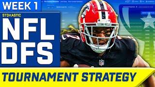 NFL DFS Sims Tournament Strategy Week 1 | NFL DFS Strategy