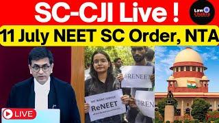 NEET Hearing, CJI Supreme Court Live, RE-NEET #lawchakra  #supremecourtofindia