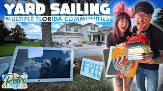 Thrifting Multiple Community Yard Sales On One Road In Winter Garden Florida For Amazing Deals