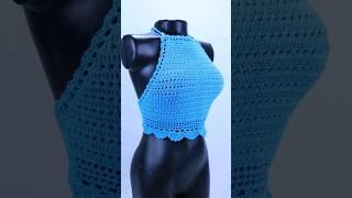 Aprende a tejer #crochet #topcrochet #crocheting #crochettops