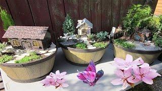 Шедевры миниатюрных садиков в горшках. Mini garden