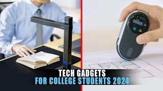 Top 7 Must Have Tech Gadgets for College Students 2024