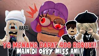 YG BERHASIL KABURR DARI MS ANI DAPAT 400 ROBUX !!  MAIN SCARY OBBY!  | ROBLOX INDONESIA  |