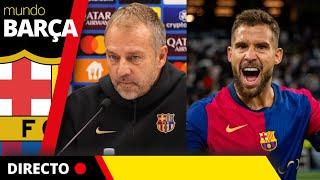 BARÇA EN DIRECTO: Rueda de prensa de Hansi Flick e Iñigo Martínez EN VIVO | FC BARCELONA vs BREST