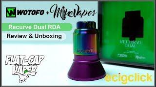 Wotofo & Mike Vapes | Recurve Dual RDA | Review & Unboxing