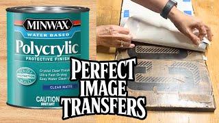 FORGET MOD PODGE! This Polycrylic Transfer Will BLOW YOUR MIND