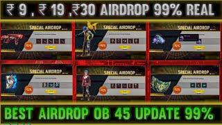 ₹1, ₹9 & ₹29 AirDrop 100% Real 2024 | Next AirDrop : Free Fire | New Upcoming Airdrop | ff New Event