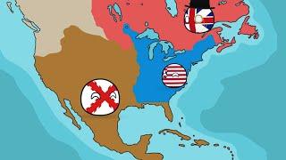 History of America- Countryballs