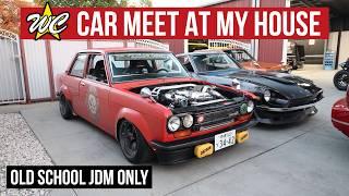 I Hosted An Old School JDM Meet In My Backyard and We Played with Hot Wheels