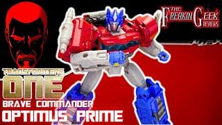 Transformers One BRAVE COMMANDER OPTIMUS PRIME: EmGo's Transformers Reviews N' Stuff