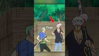 Law roasting Zoro 