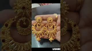 Beautiful gold earrings jhumka design #trandingshorts #shots #fashion #trending #gold #foryou