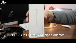 [애플 악세서리] 1. USB-C타입 AV 디지털 멀티포트 어댑터 언박싱 및 사용법/usb-c to Digital AV multiport Adapter unboxing&review