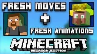 Moving EYES + Fresh Moves + Fresh Animations | MCPE & BEDROCK |