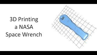 CR4 3D Printing a NASA Space Wrench - Periscope Live Feed Replay