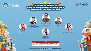 Talkshow "Optimalisasi Sertifikasi Bahasa Inggris untuk Meningkatkan Peluang Kerja Lulusan SMK"