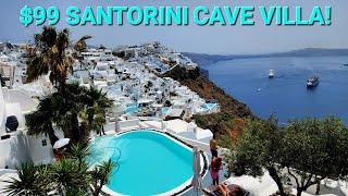 Unbelievable Deal on Luxury Cave Villa in Santorini, Greece - Only $99/ Night!