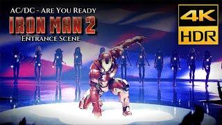 Iron Man 2 Entrance  Scene 4K HDR, AC/DC - Are You Ready